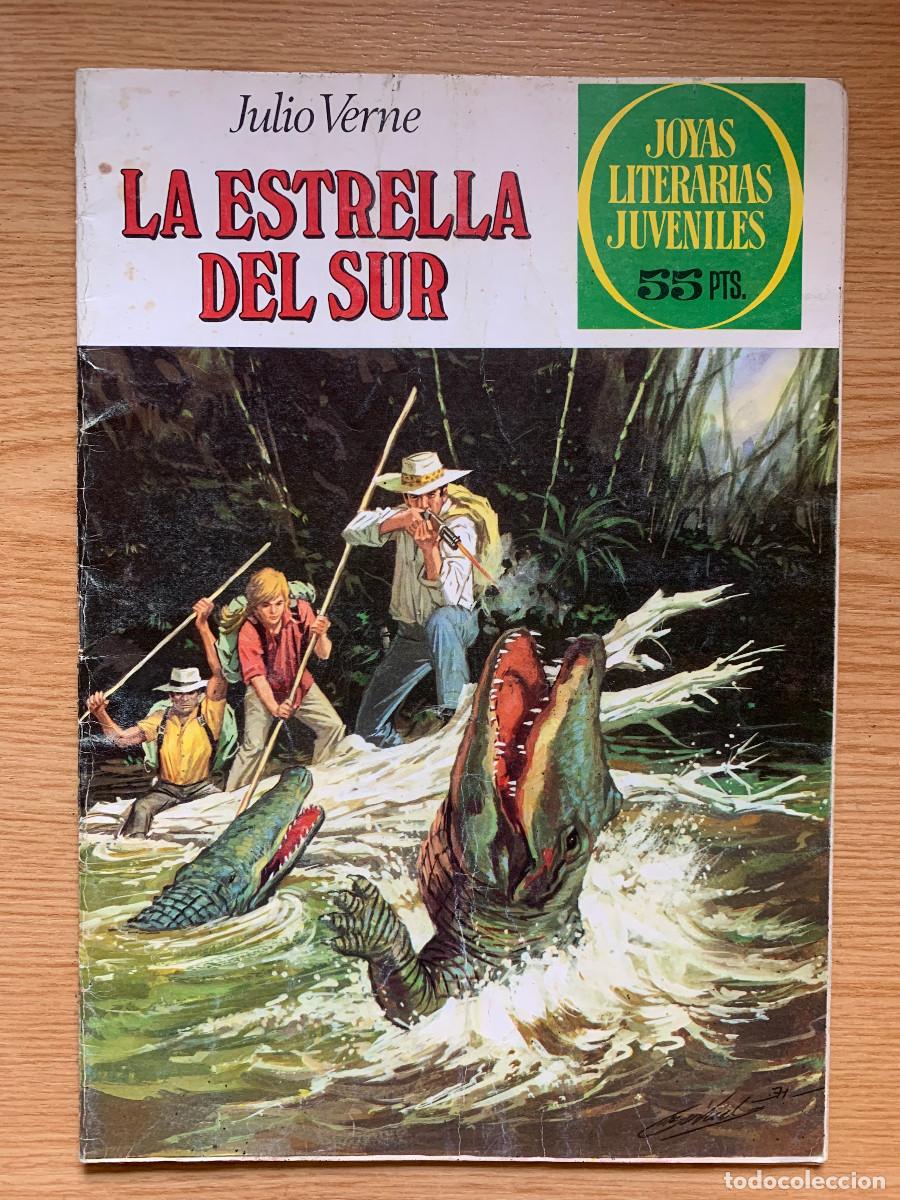 Tebeos: Joyas Literarias Juveniles n&ordm; 33: La Estrella del Sur de Julio Verne - D4 Buen Estado
