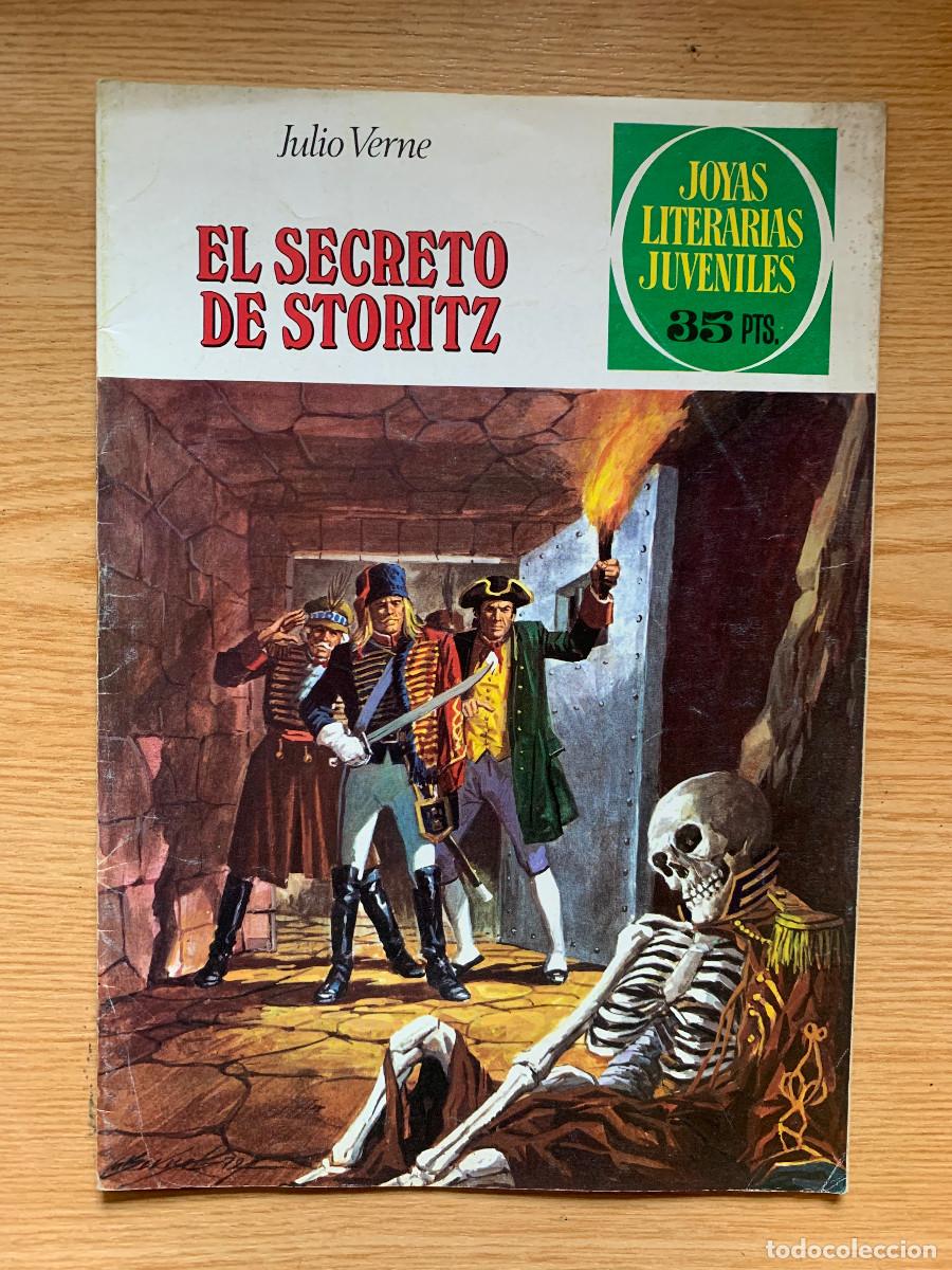 Tebeos: Joyas Literarias Juveniles n&ordm; 214: El Secreto de Storitz de Julio Verne - D2 Excelente Estado