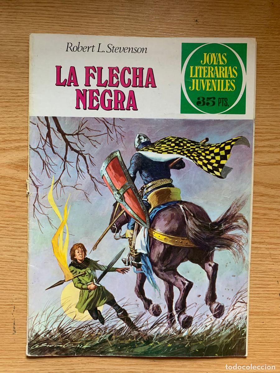Tebeos: Joyas Literarias Juveniles n&ordm; 48: La Flecha Negra de Robert L. Stevenson