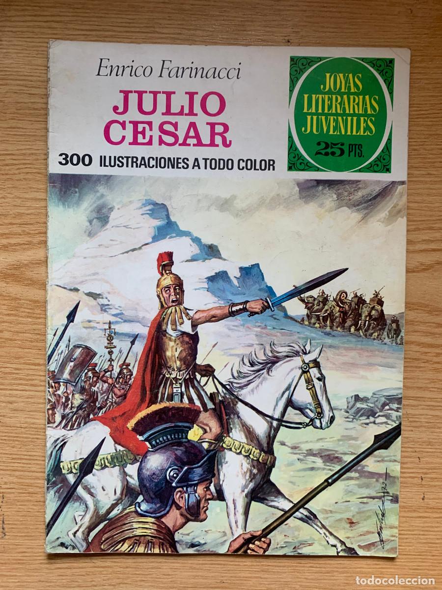 Tebeos: Joyas Literarias Juveniles n&ordm; 47: Julio Cesar de Enrico Farinacci - D3 Excelente Estado