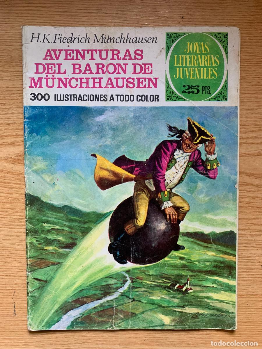 Tebeos: Joyas Literarias Juveniles n&ordm; 146: Aventuras del Bar&oacute;n de M&uuml;nchhausen - 1&ordf; Edici&oacute;n 1975