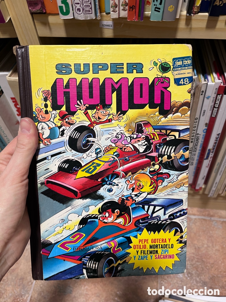 Tebeos: Comic5 TOMO VOLUMEN XV SUPER HUMOR 15 BRUGUERA 1980 mortadelo y Filem&oacute;n zipi zape 4&ordf;ed