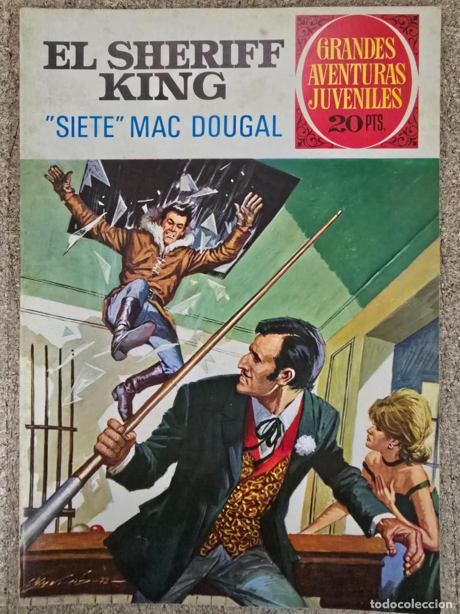 Tebeos: Sheriff King 22.Siete Mac Dougal.Bruguera 20 pts.2&ordm; edicion