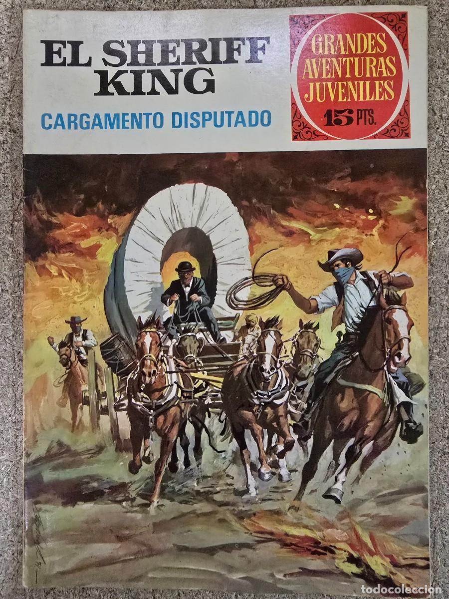Tebeos: Sheriff King 8.Cargamento Disputado.Bruguera 15 pts.1&ordm; edicion