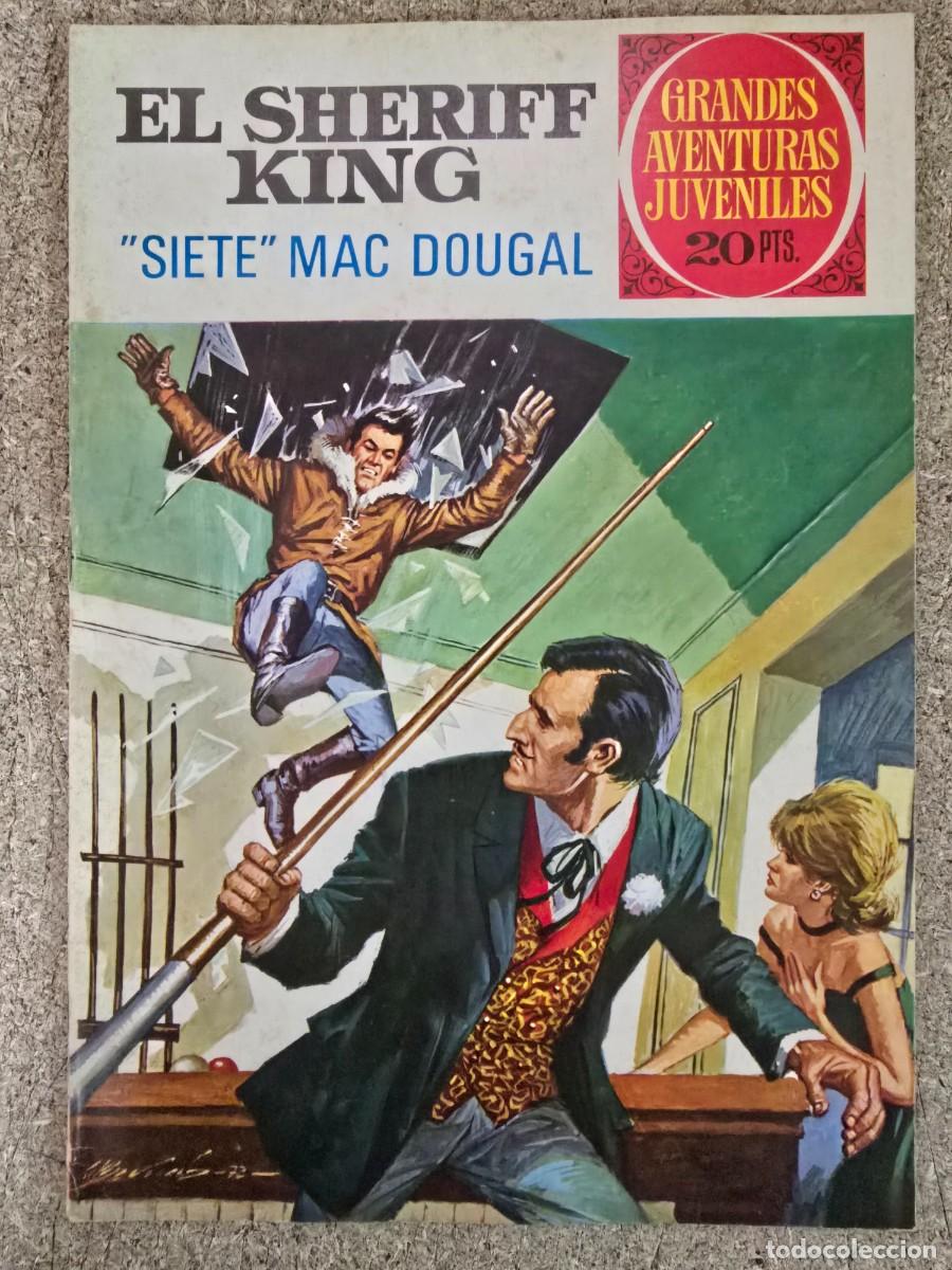 Tebeos: Sheriff King 22.Siete Mac Dougal.Bruguera 20 pts.2&ordm; edicion