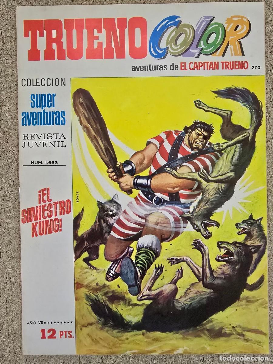Tebeos: Trueno Color 1&ordf; Epoca.270.Bruguera