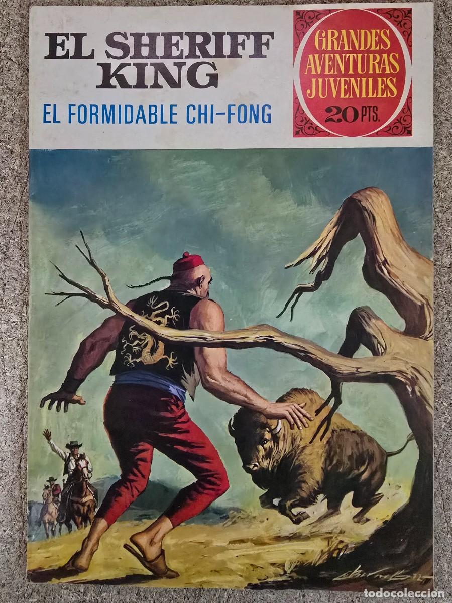 Tebeos: Sheriff King 26.El Formidable Chi-Fong.Bruguera 20 pts.2&ordm; edicion