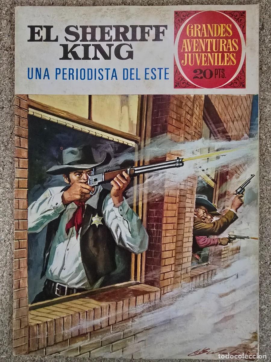 Tebeos: Sheriff King 31.Una Periodista del Este.Bruguera 20 pts.2&ordm; edicion