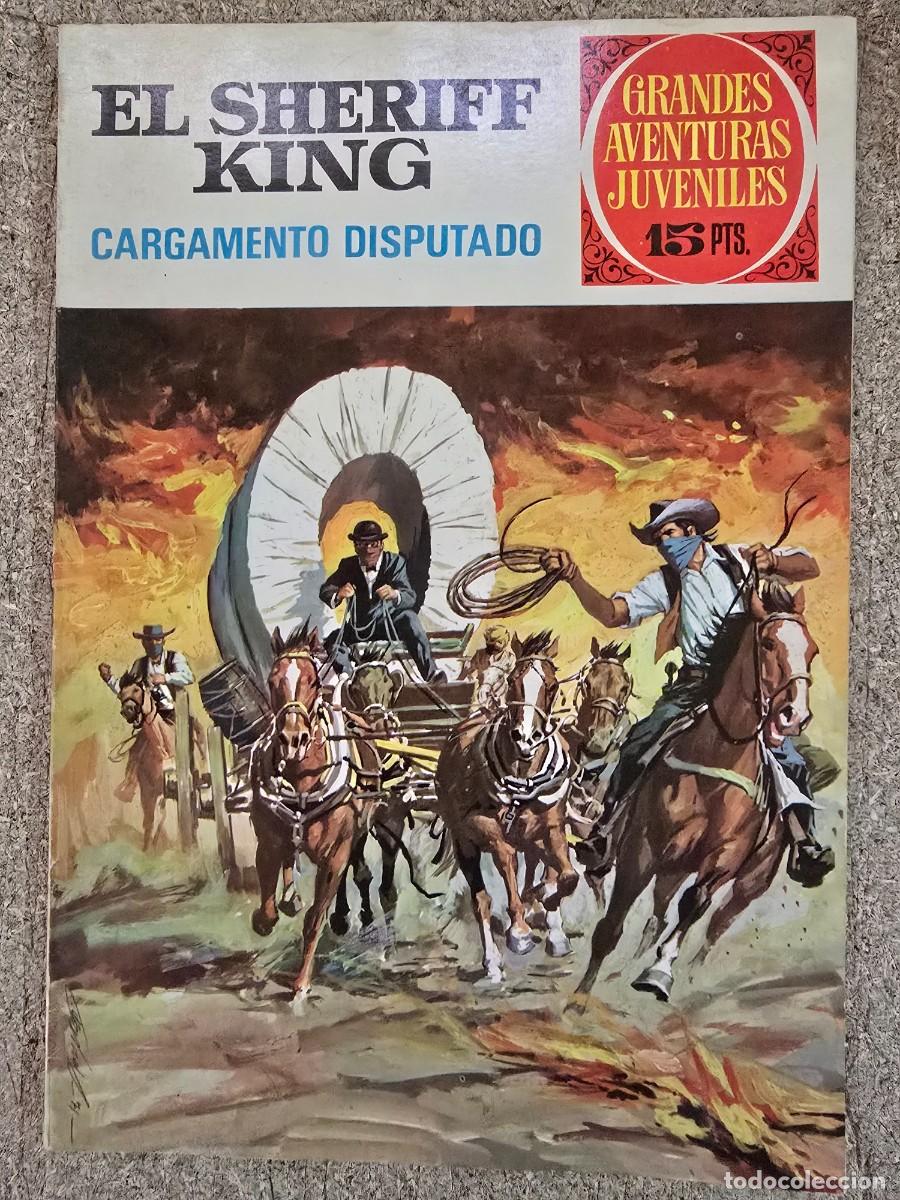 Tebeos: Sheriff King 8.Cargamento Disputado.Bruguera 15 pts.1&ordm; edicion