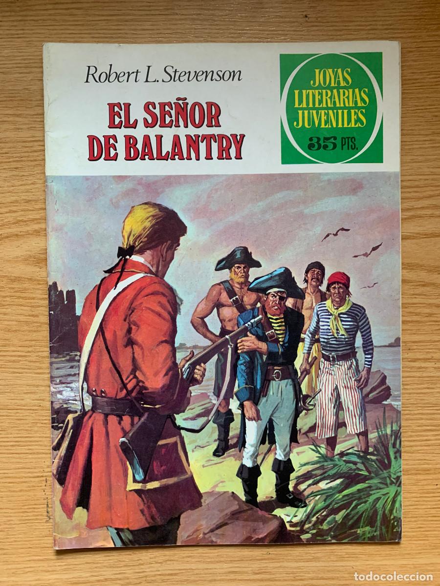 Tebeos: Joyas Literarias Juveniles n&ordm; 20: El Se&ntilde;or de Balantry de Robert L. Stevenson - D2 Excelente Estado