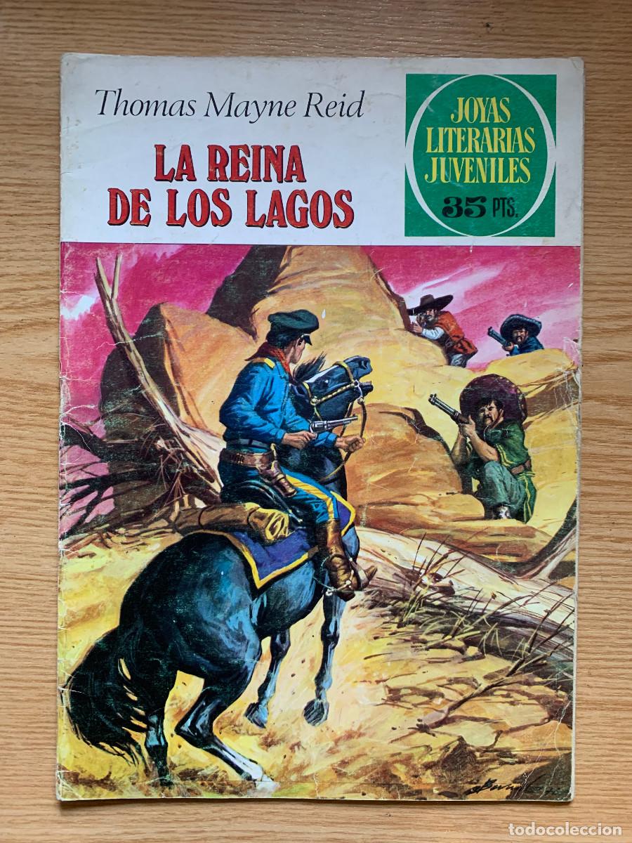 Tebeos: Joyas Literarias Juveniles n&ordm; 61: La Reina de los Lagos de Thomas Mayne Reid