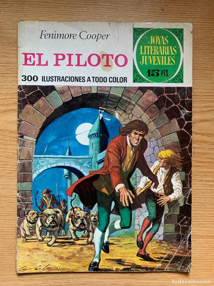 Tebeos: Joyas Literarias Juveniles n&ordm; 57: El Piloto de Fenimore Cooper