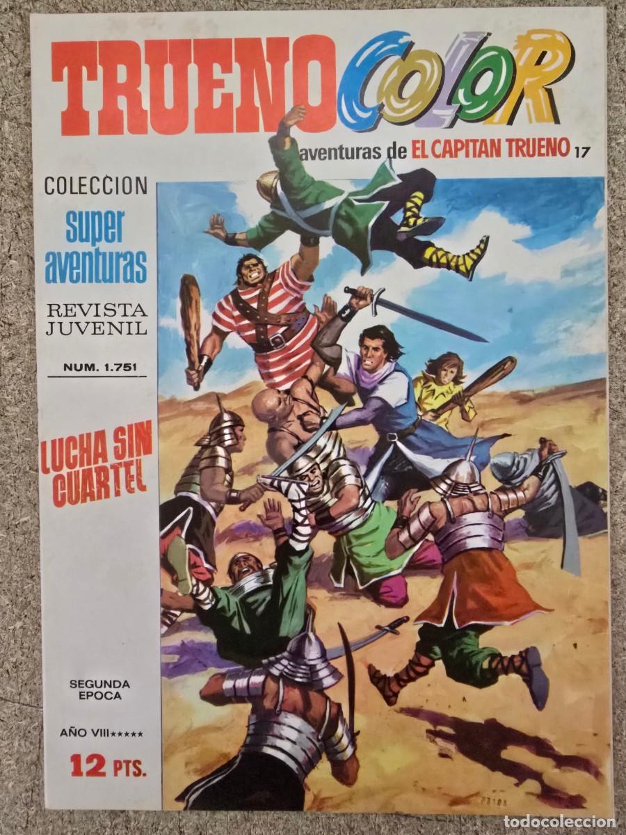Tebeos: Trueno Color 2&ordf; Epoca 17.Bruguera