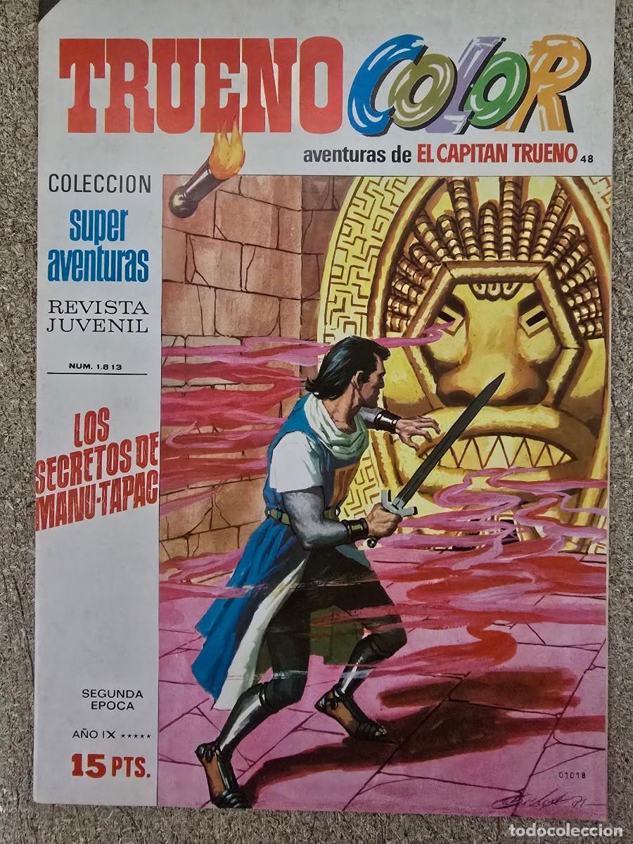 Tebeos: Trueno Color 2&ordf; Epoca 48.Bruguera