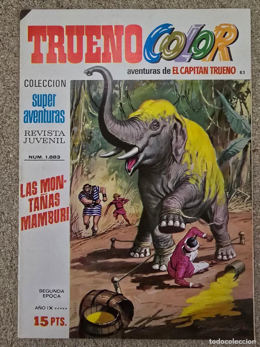 Tebeos: Trueno Color 2&ordf; Epoca 83.Bruguera