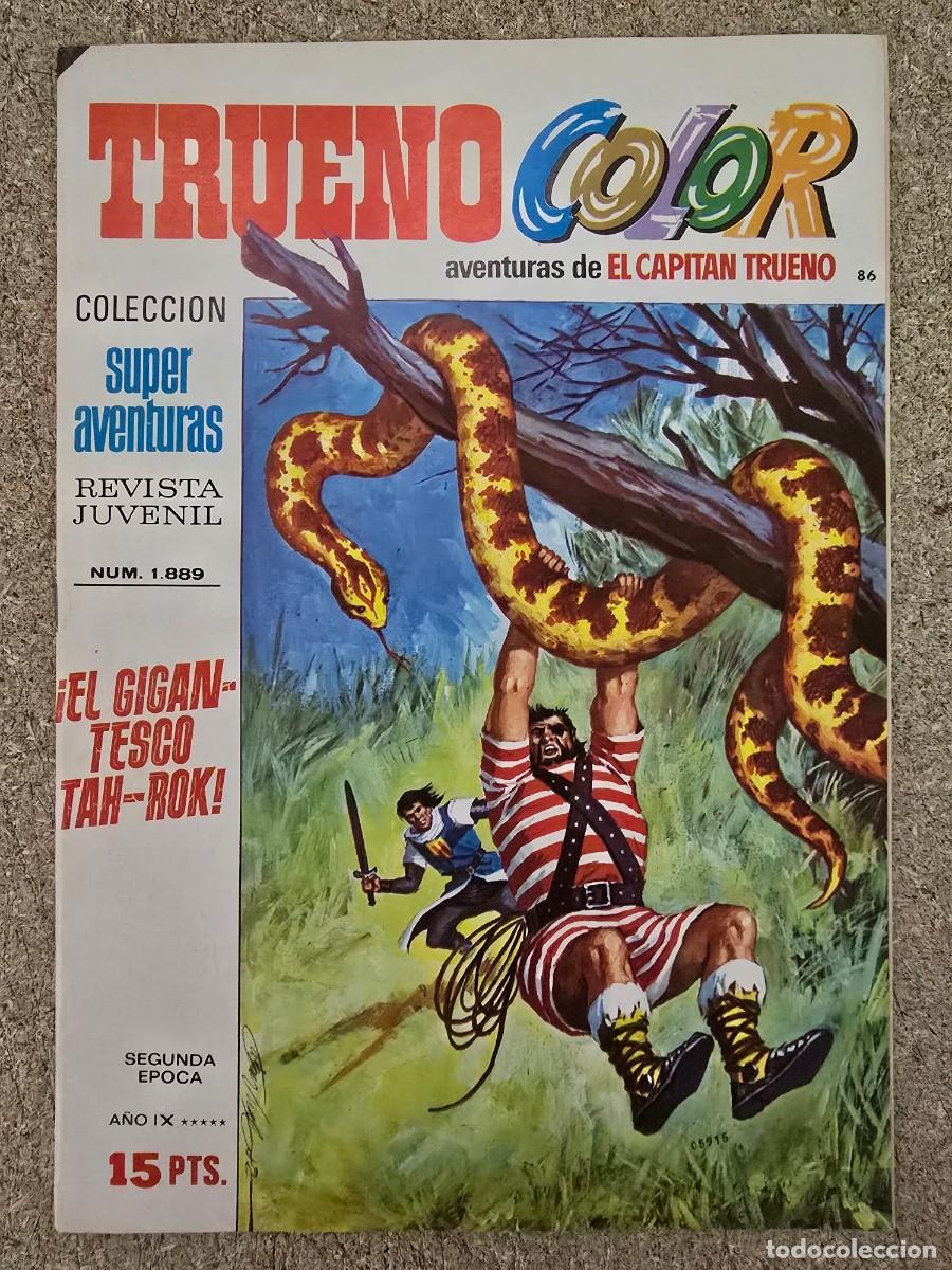 Tebeos: Trueno Color 2&ordf; Epoca 86.Bruguera