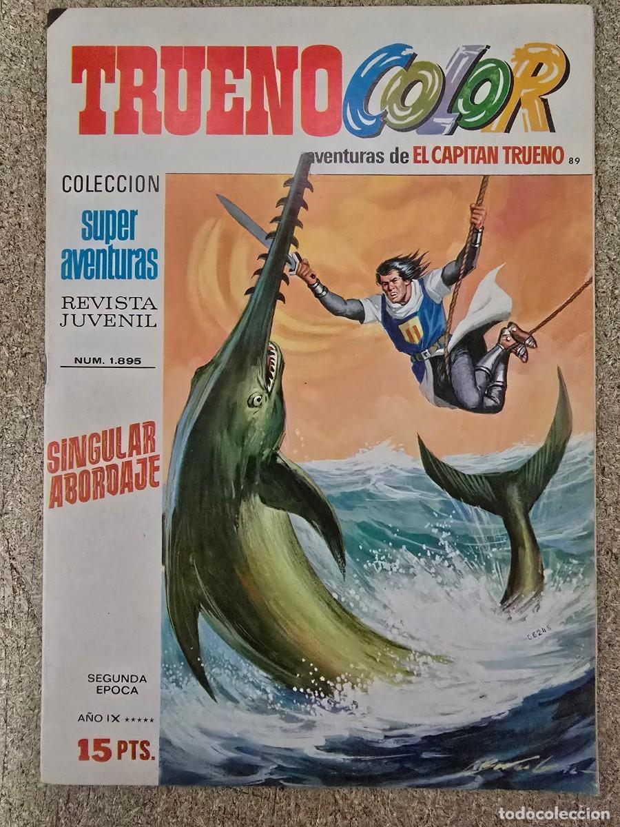 Tebeos: Trueno Color 2&ordf; Epoca 89.Bruguera