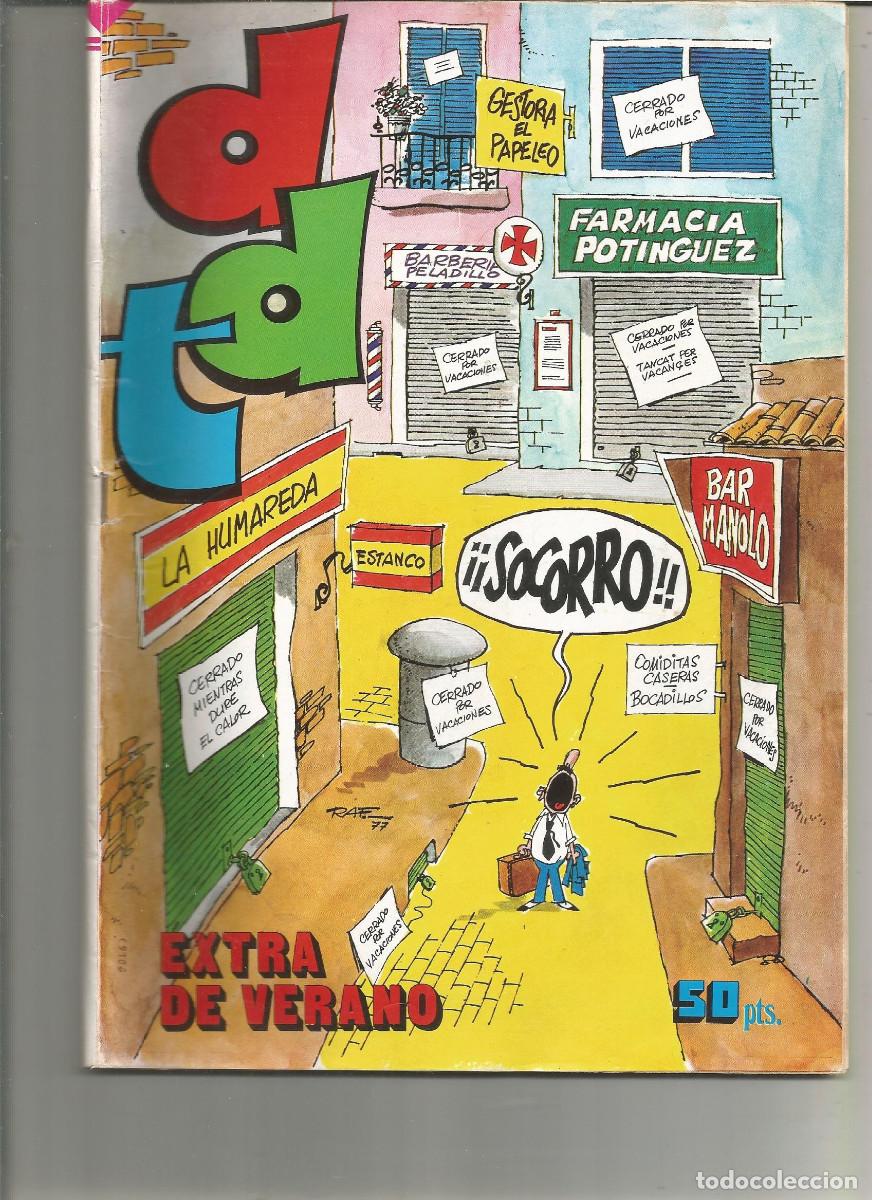Tebeos: DDT EXTRA DE VERANO 1977 EDITORIAL BRUGUERA