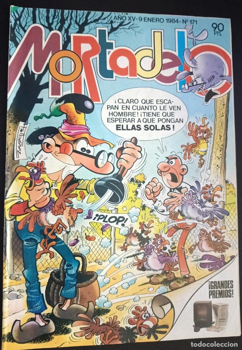 Tebeos: MORTADELO-EX SUPER-BRUGUERA- N&ordm; 171 -CAPIT&Aacute;N PANTERA-CARRILLO-CON P&Oacute;STER-1984-BUENO-DIF&Iacute;CIL-VEA-1505