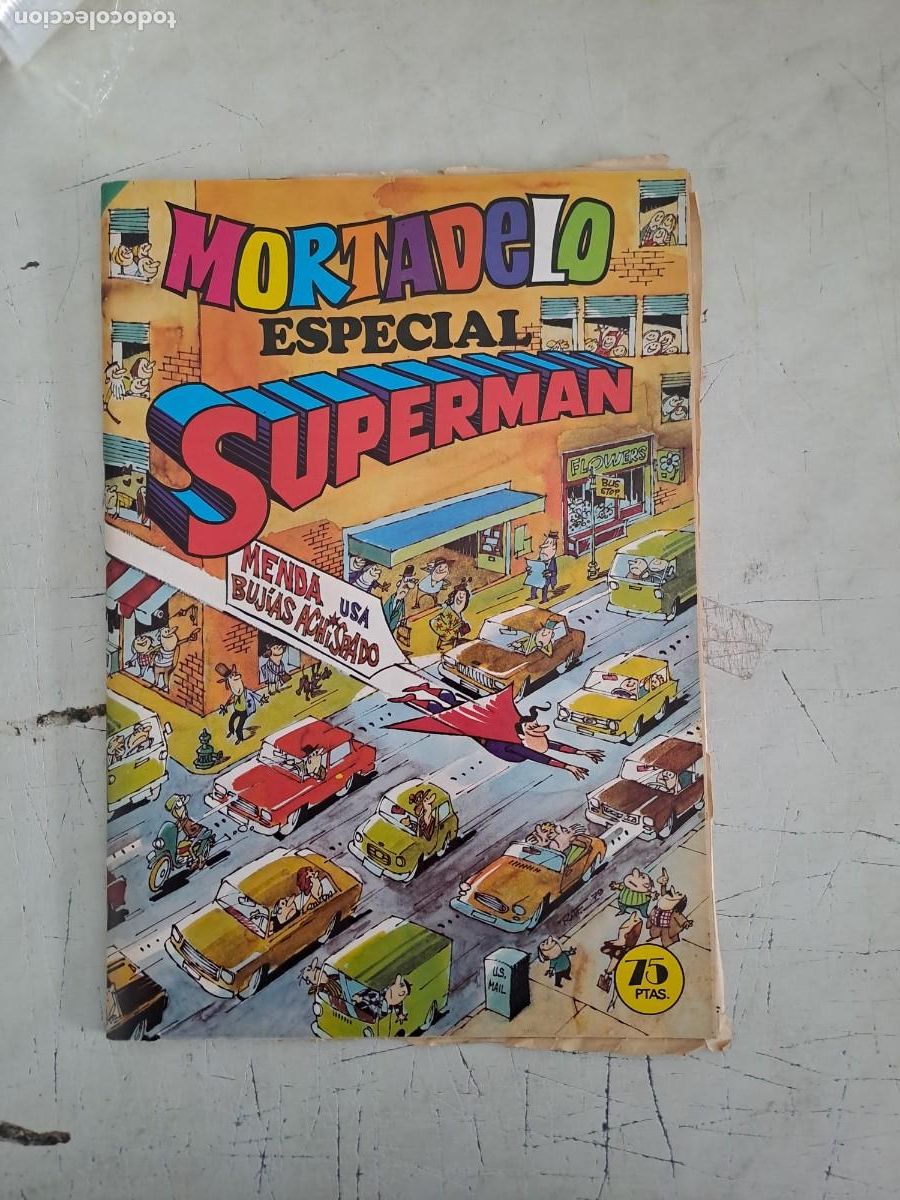 Tebeos: Mortadelo especial 66, Superman, Bruguera en muy buen estado