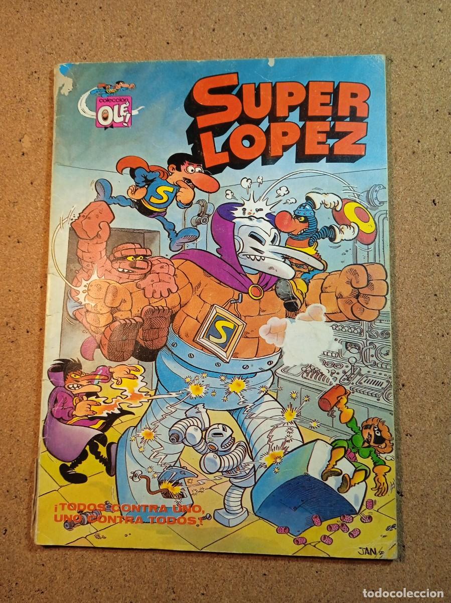Tebeos: TEBEO DE OLE SUPER LOPEZ EN TODOS CONTRA UNO UNO CONTRA TODOS DEL A&Ntilde;O 1986 N&ordm; 3
