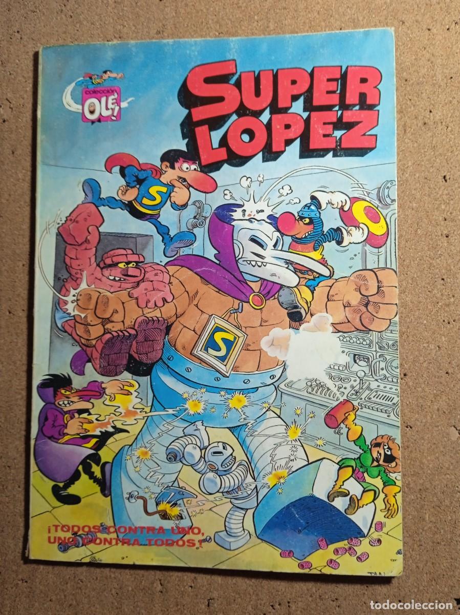 Tebeos: TEBEO DE OLE SUPER LOPEZ EN TODOS CONTRA UNO UNO CONTRA TODOS DEL A&Ntilde;O 1987 N&ordm; 3