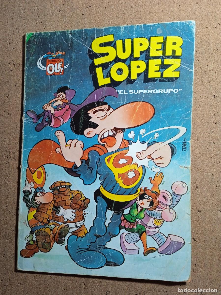 Tebeos: TEBEO DE OLE SUPER LOPEZ EN EL SUPERGRUPO DEL A&Ntilde;O 1983 N&ordm; 2