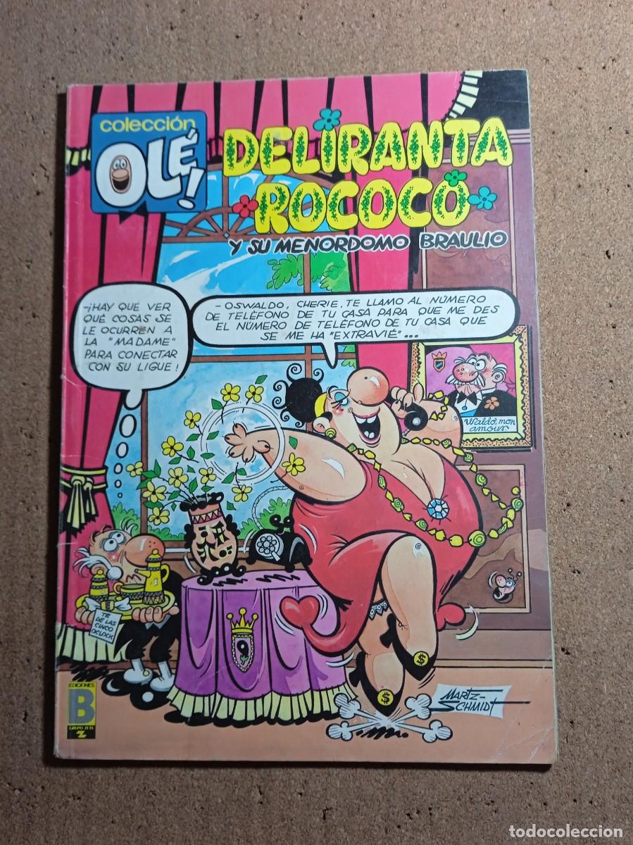Tebeos: TEBEO DE OLE DELIRANDA ROCOCO Y SUS MENORDOMO BRAULIO DEL A&Ntilde;O 1988 N&ordm; 318 - V. 2