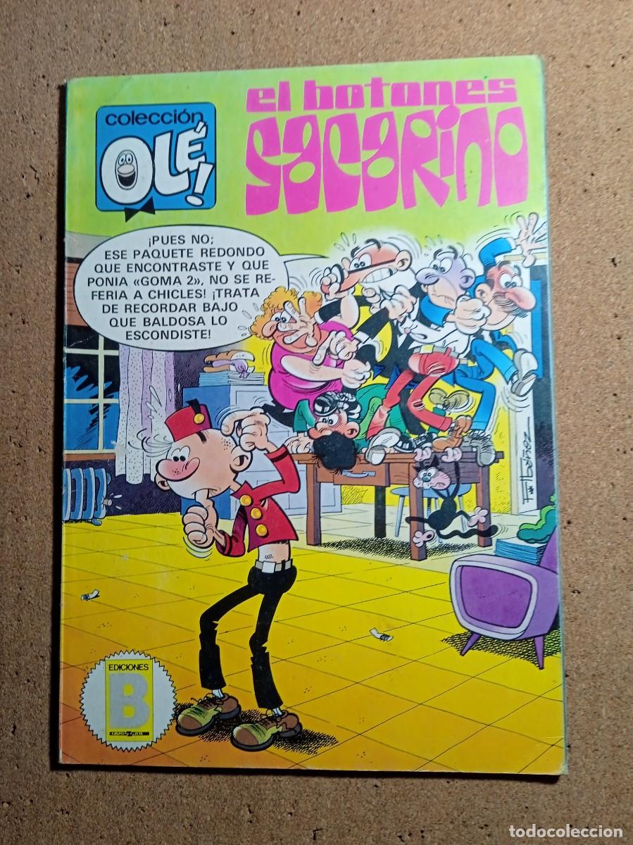 Tebeos: TEBEO DE OLE EL BOTONES SACARINO DEL A&Ntilde;O 1987 N&ordm; 284 - I. 9
