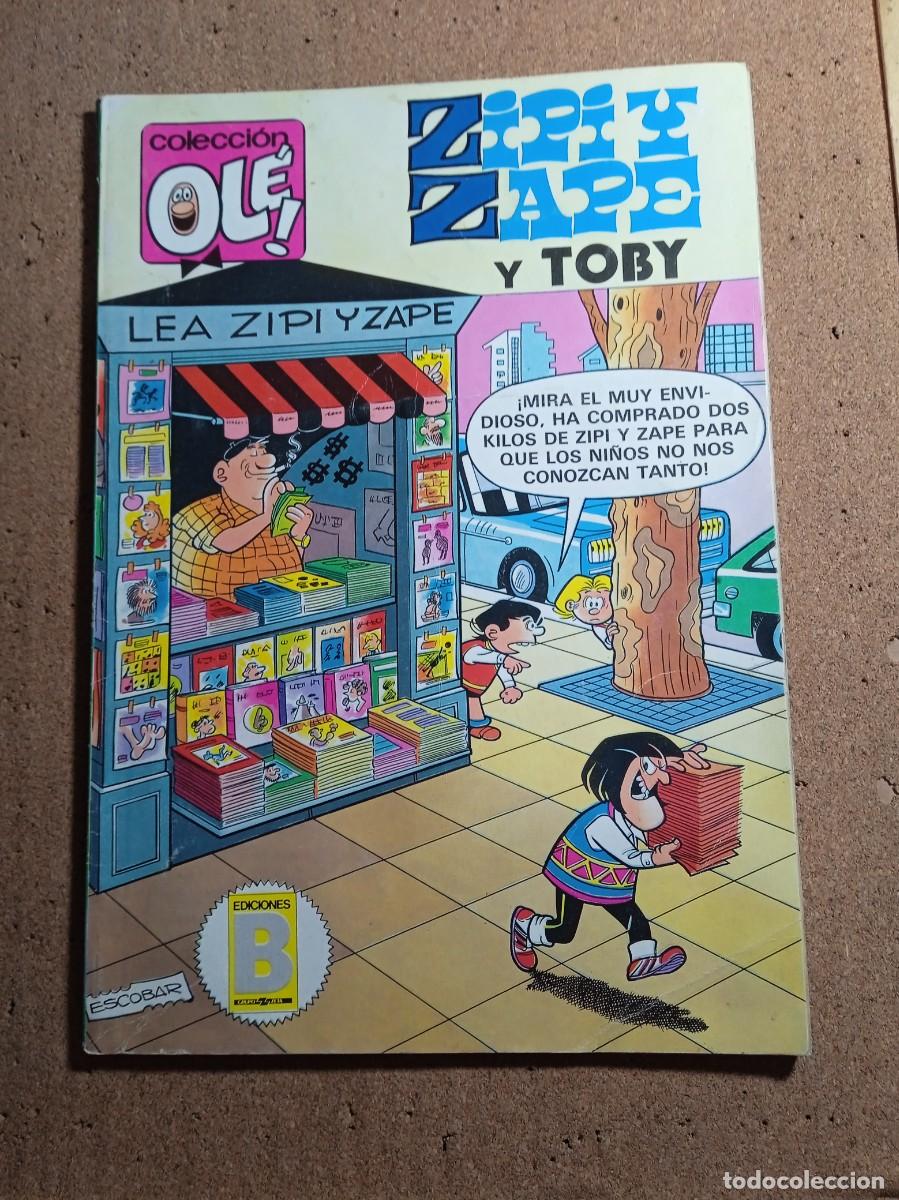 Tebeos: TEBEO DE OLE ZIPI Y ZAPE Y TOBY DEL A&Ntilde;O 1987 N&ordm; 278 Z. 19