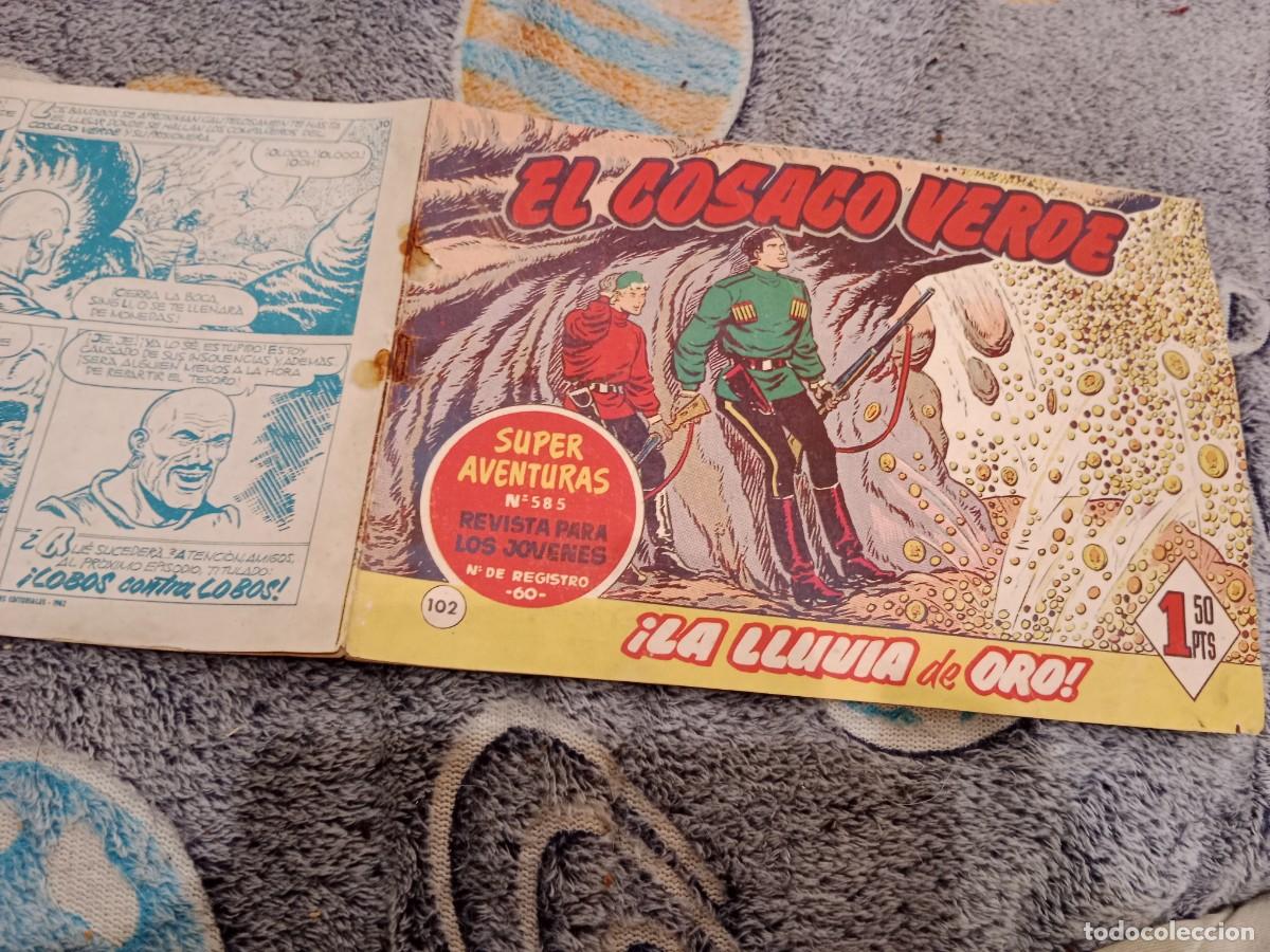 Tebeos: EL COSACO VERDE N&ordm;102 LLUVIA DE ORO- EDITORIAL BRUGUERA 1962 - ORIGINAL