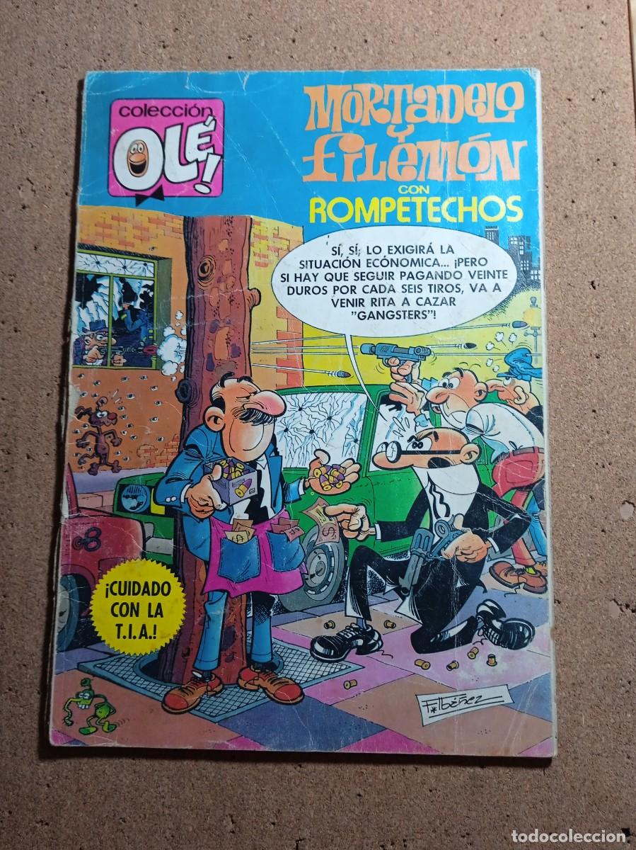 Tebeos: TEBEO DE OLE MORTADELO Y FILEMON CON ROMPETECHOS EN CUIDADO CON LA T.I.A. DEL A&Ntilde;O 1985 N&ordm; 192