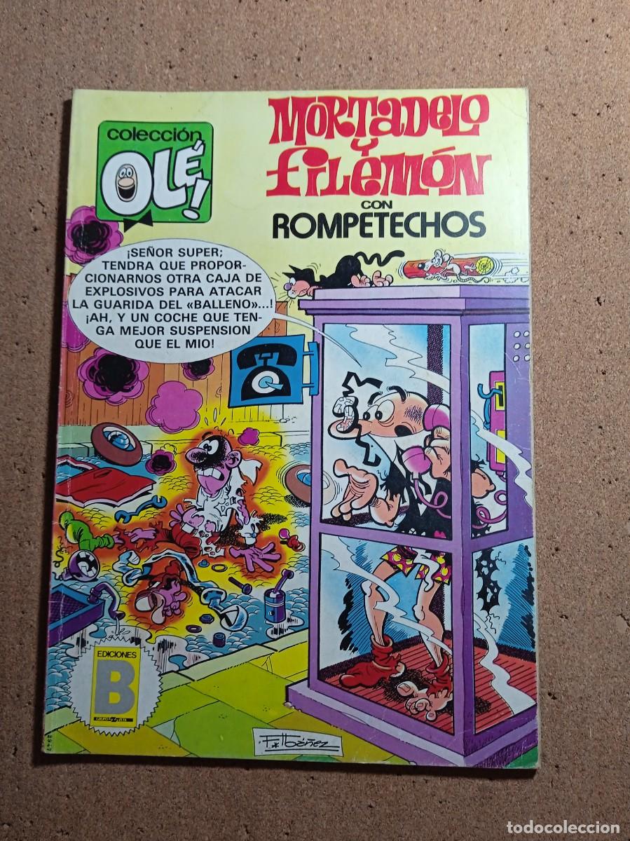 Tebeos: TEBEO DE OLE MORTADELO Y FILEMON CON ROMPETECHOS DEL A&Ntilde;O 1987 N&ordm; 229 - M. 26