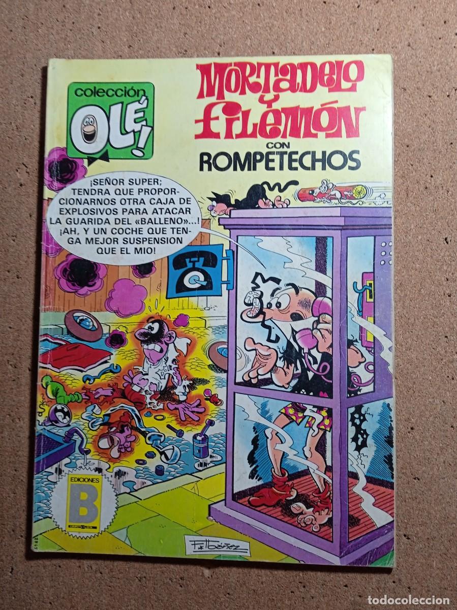 Tebeos: TEBEO DE OLE MORTADELO Y FILEMON CON ROMPETECHOS DEL A&Ntilde;O 1987 N&ordm; 229 - M. 26