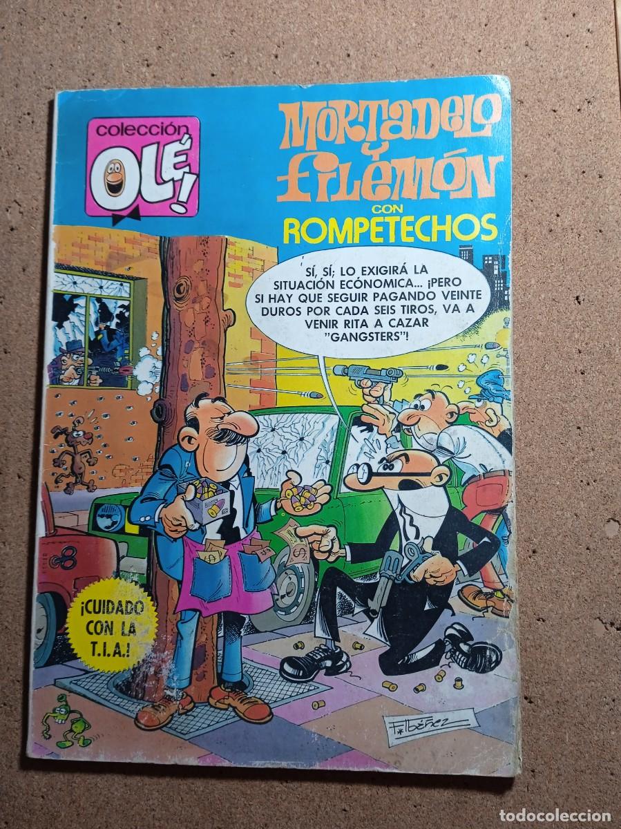 Tebeos: TEBEO DE OLE MORTADELO Y FILEMON CON ROMPETECHOS EN CUIDADO CON LA T.I.A. DEL A&Ntilde;O 1985 N&ordm; 192