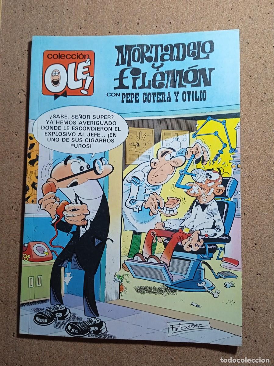 Tebeos: TEBEO DE OLE MORTADELO Y FILEMON CON PEPE GOTERA Y OTILIO DEL A&Ntilde;O 1992 N&ordm; 245 - M. 279