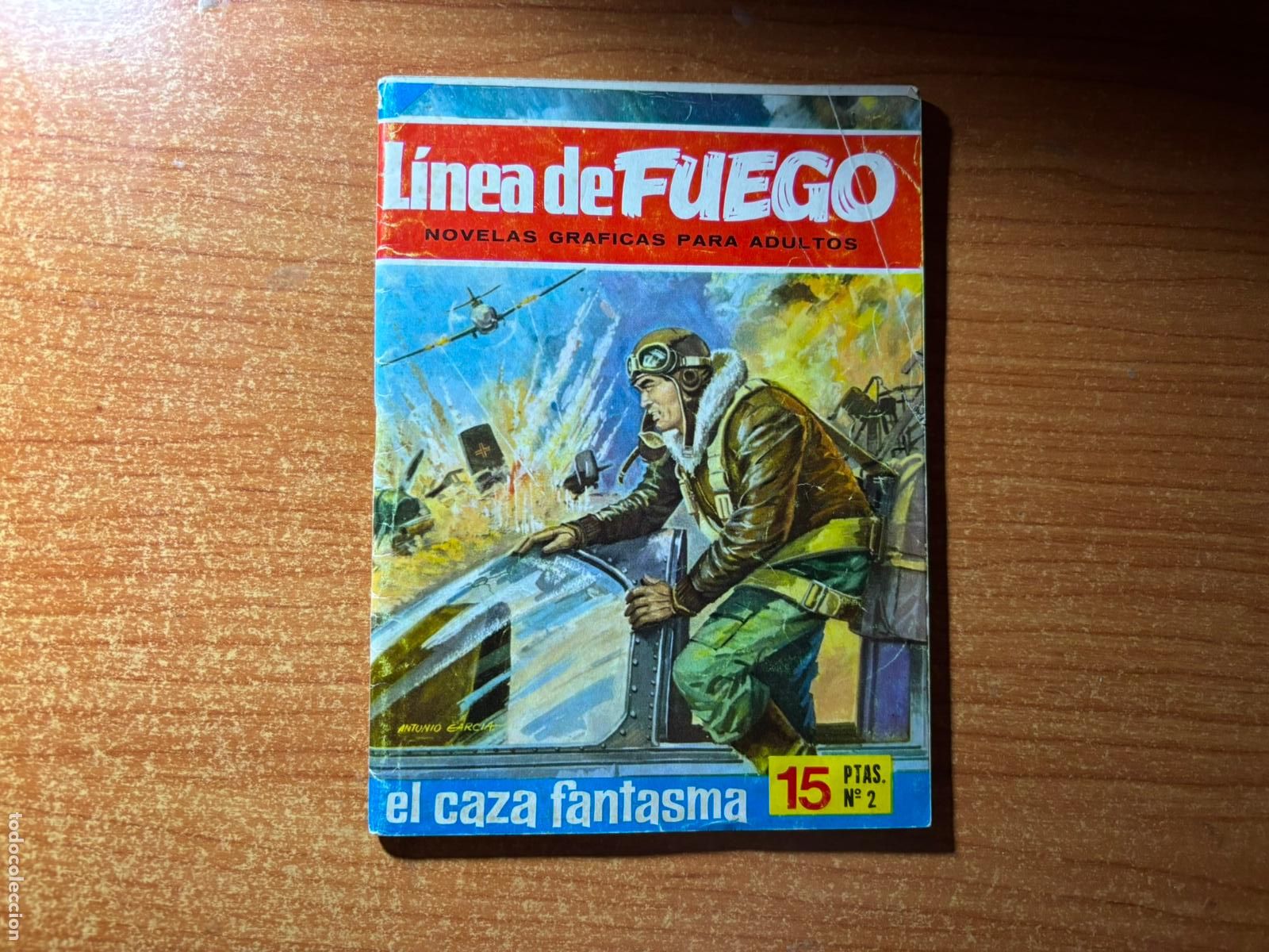 Tebeos: LINEA DE FUEGO N&ordm; 2 EDITORIAL BRUGUERA 1976