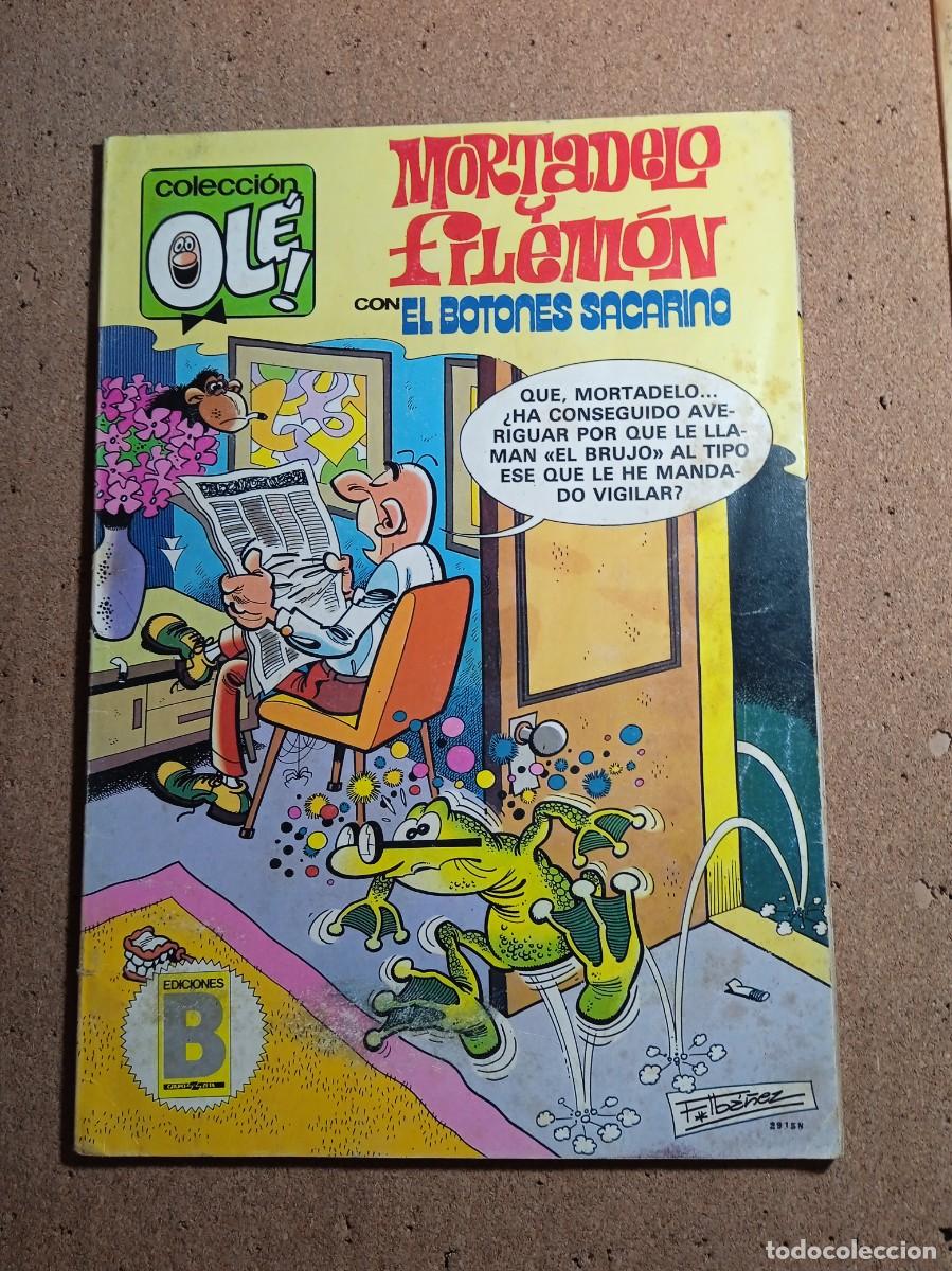 Tebeos: TEBEO DE OLE MORTADELO Y FILEMON CON EL BOTONES SACARINO DEL A&Ntilde;O 227 - M . 24