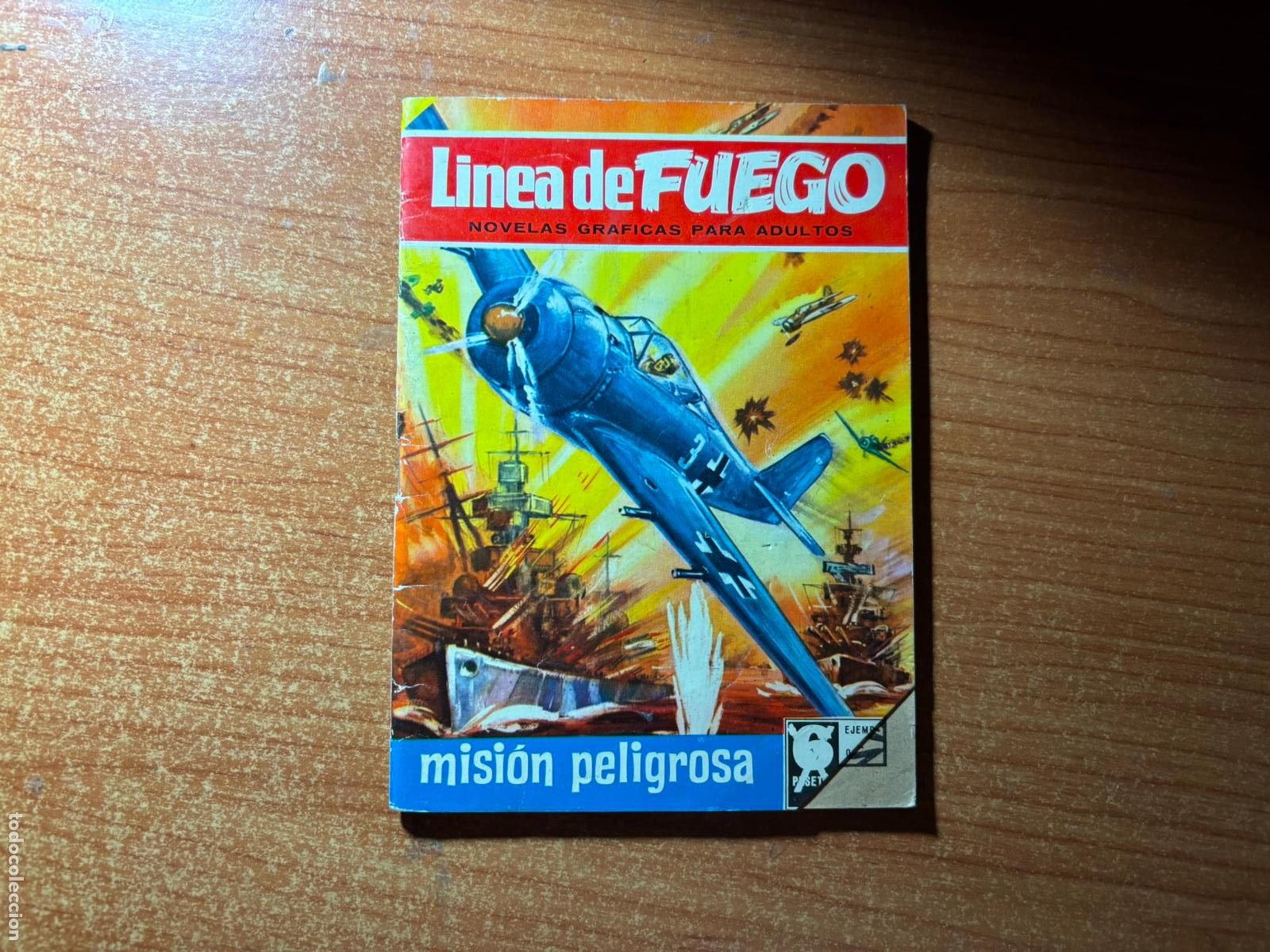 Tebeos: LINEA DE FUEGO N&ordm; 15 EDITORIAL BRUGUERA 1965