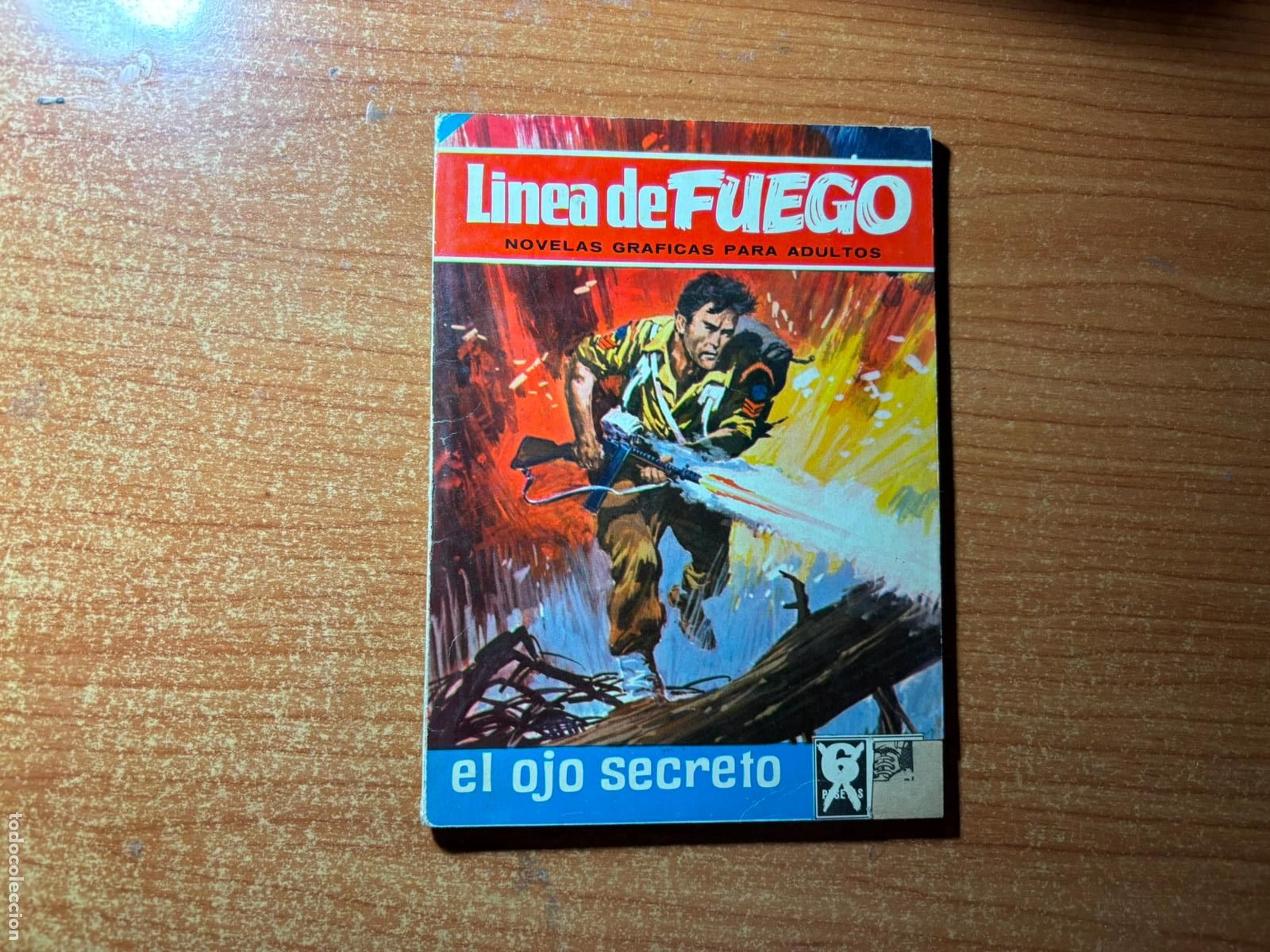 Tebeos: LINEA DE FUEGO N&ordm; 26 EDITORIAL BRUGUERA 1965