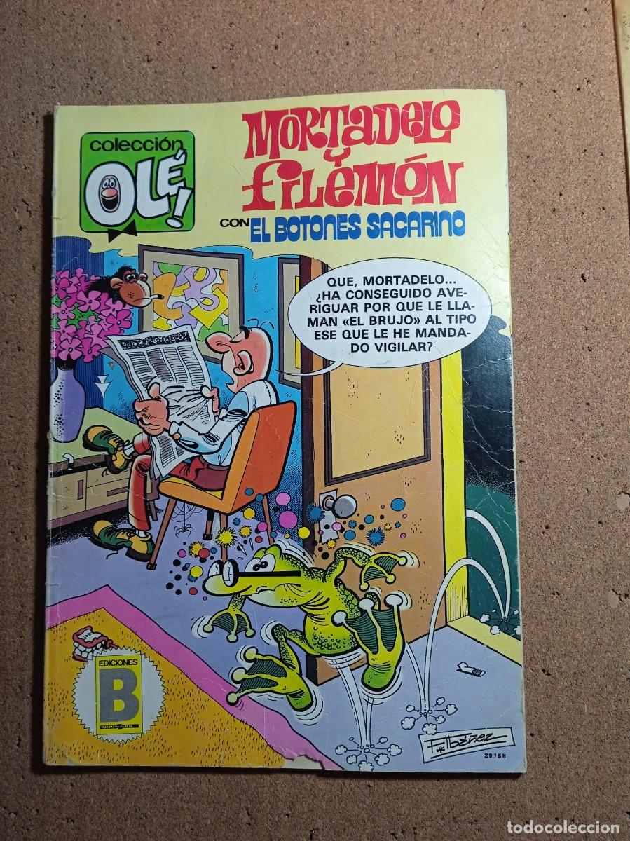 Tebeos: TEBEO DE OLE MORTADELO Y FILEMON CON EL BOTONES SACARINO DEL A&Ntilde;O 1987 N&ordm; 227 - M. 24