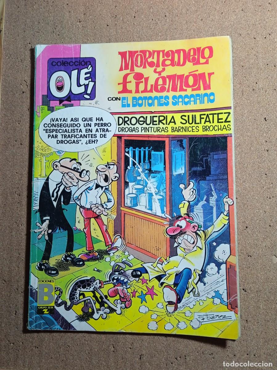 Tebeos: TEBEO DE OLE MORTADELO Y FILEMON CON EL BOTONES SACARINO DEL A&Ntilde;O 1988 N&ordm; 146 - M. 93