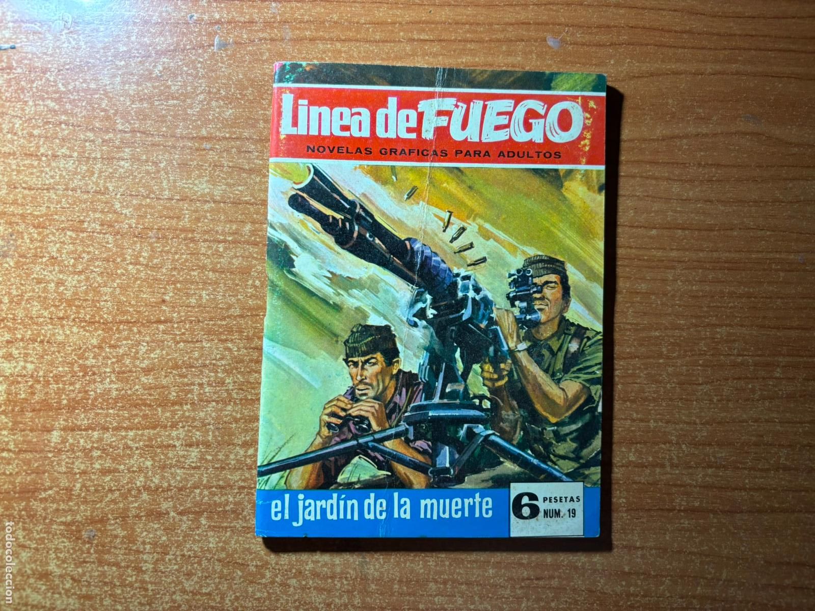Tebeos: LINEA DE FUEGO N&ordm; 19 EDITORIAL BRUGUERA 1965