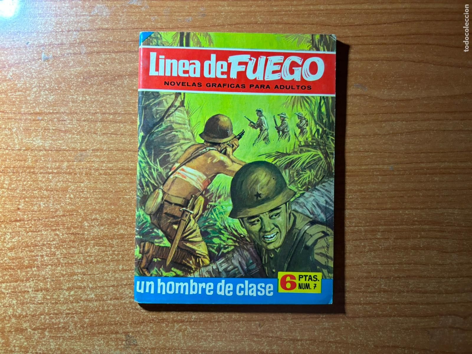 Tebeos: LINEA DE FUEGO N&ordm; 7 EDITORIAL BRUGUERA 1965