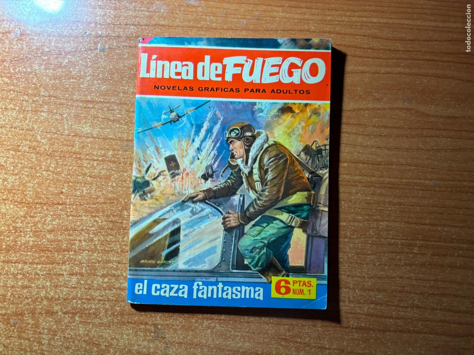 Tebeos: LINEA DE FUEGO N&ordm; 1 EDITORIAL BRUGUERA 1965