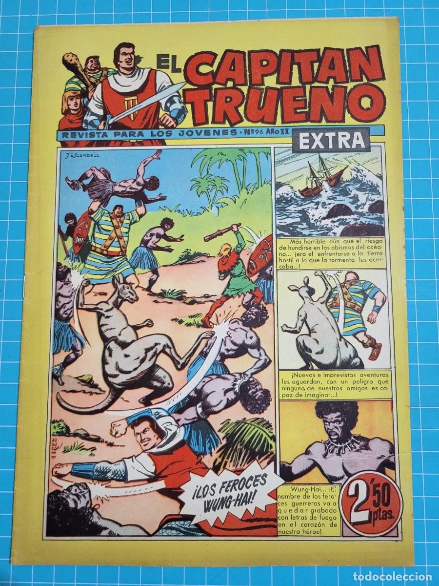 Tebeos: El capit&aacute;n trueno extra, N.&ordm; 96. Bruguera, 3 bolsa 3.