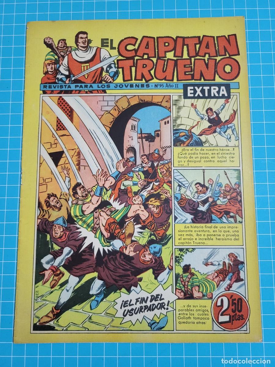 Tebeos: El capit&aacute;n trueno extra, N.&ordm; 95. Bruguera, 3 bolsa 3.
