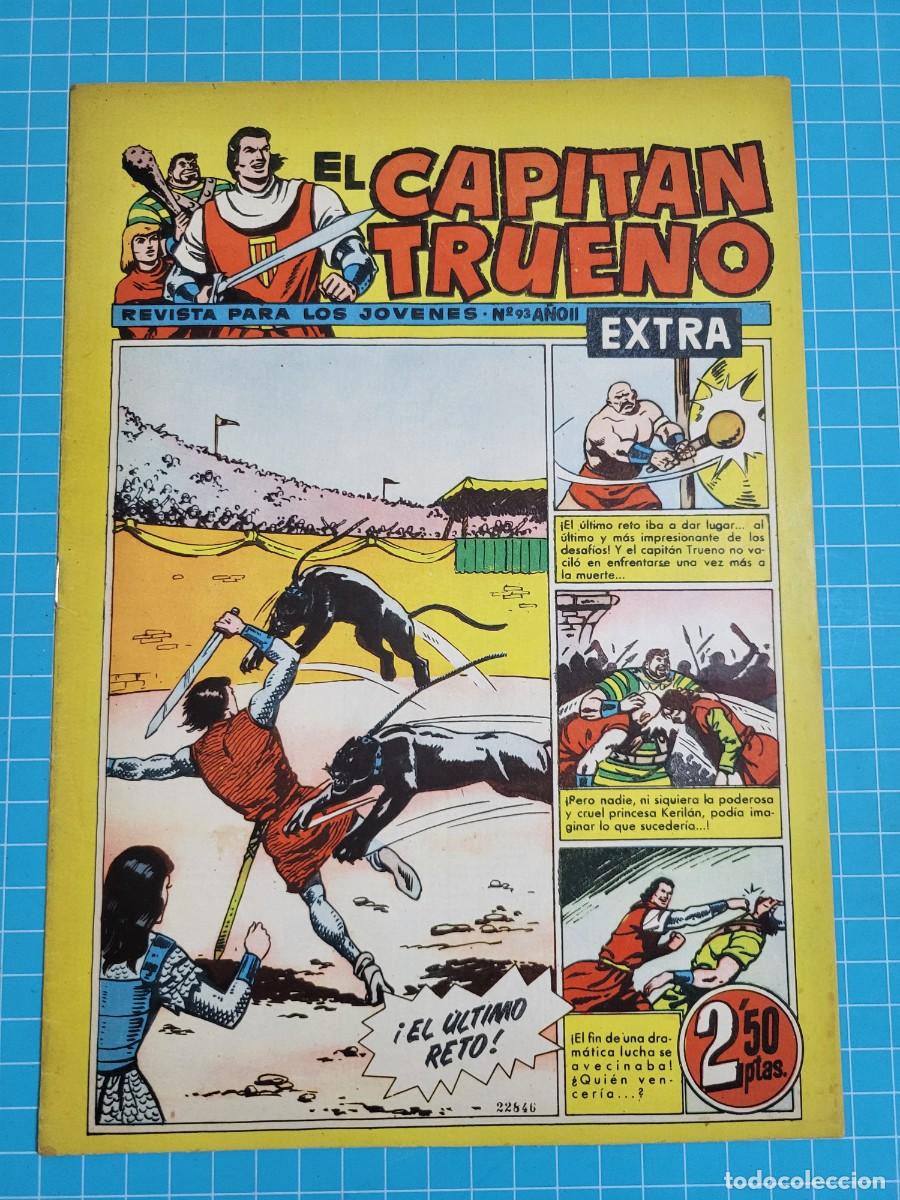 Tebeos: El capit&aacute;n trueno extra, N.&ordm; 93. Bruguera, 3 bolsa 3.