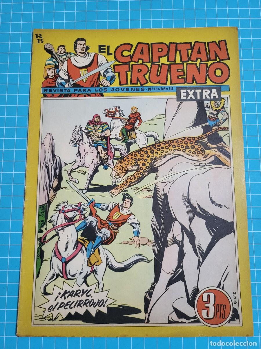 Tebeos: El capit&aacute;n trueno extra, N.&ordm; 156. Bruguera, 3 bolsa 3.