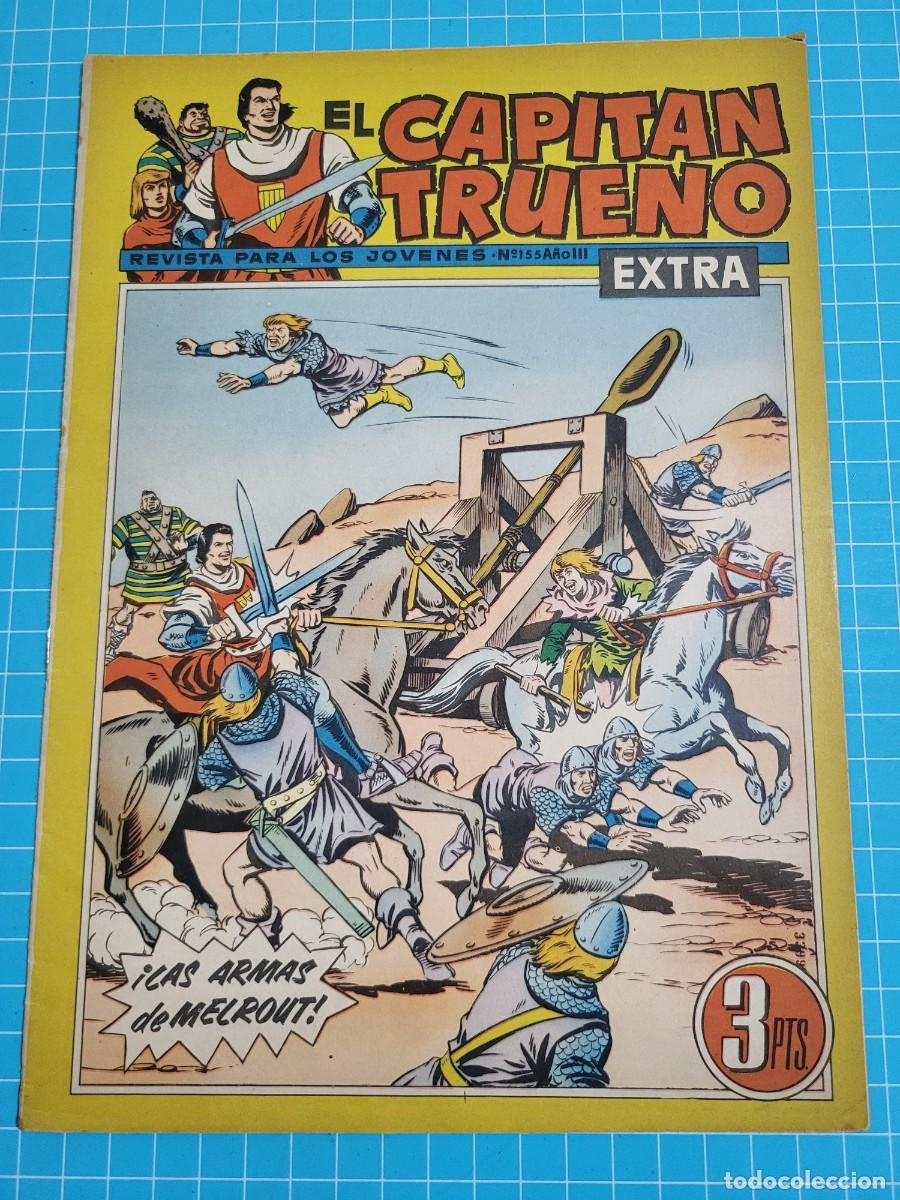 Tebeos: El capit&aacute;n trueno extra, N.&ordm; 155. Bruguera, 3 bolsa 3.